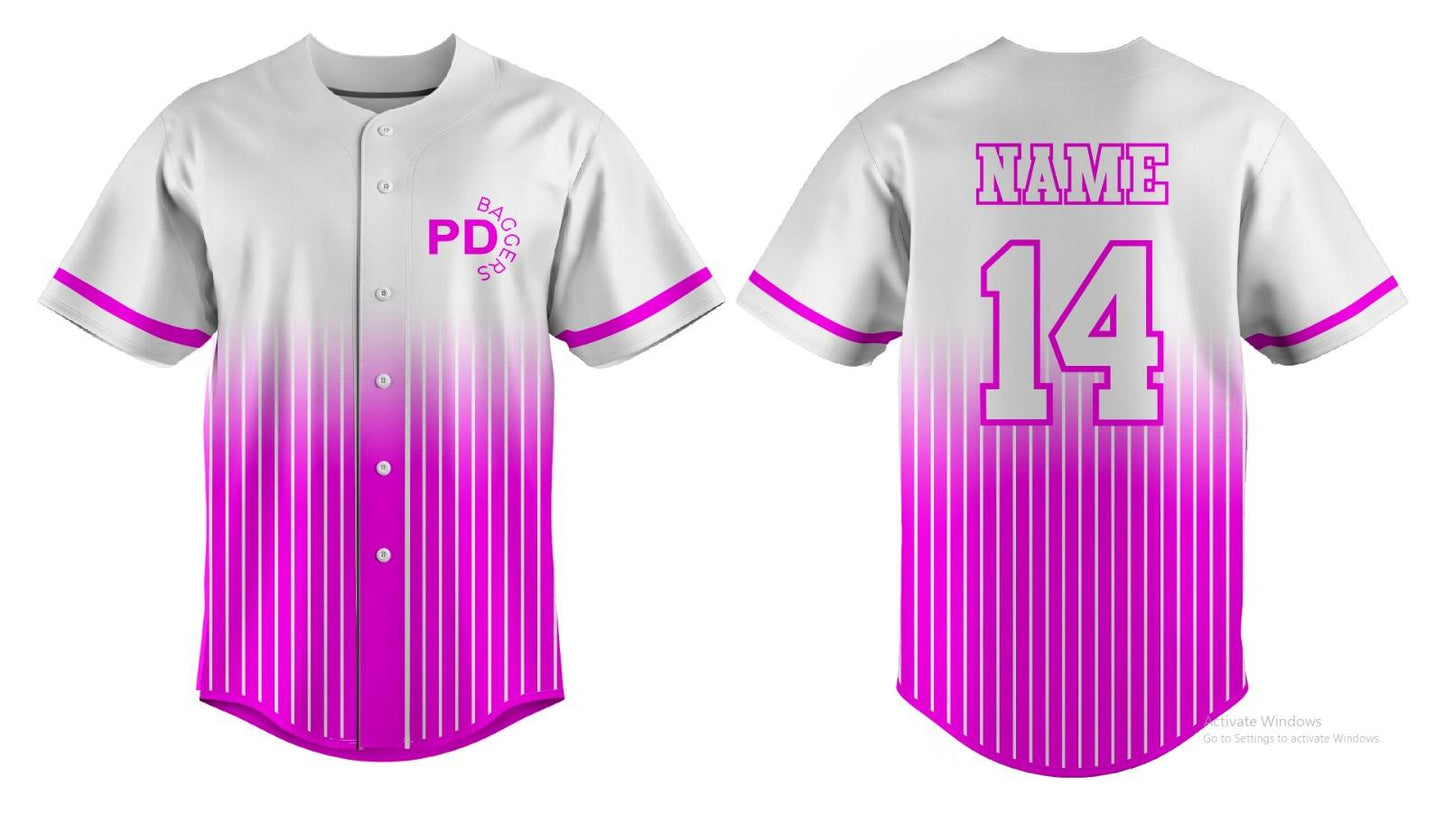 Baseball Style Jersey